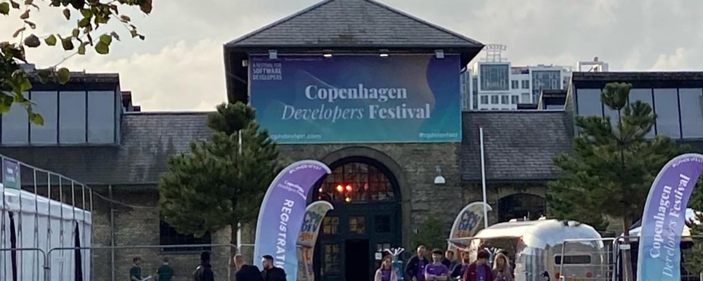 Entrance to Copenhagen Developer Festival